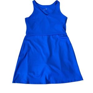 GapFit Active Tank Dress Size Medium Shelf Bra Moisture Wicking Pickleball Golf